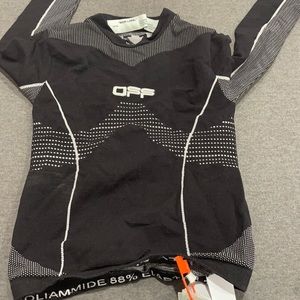 Off white active wear shirt
